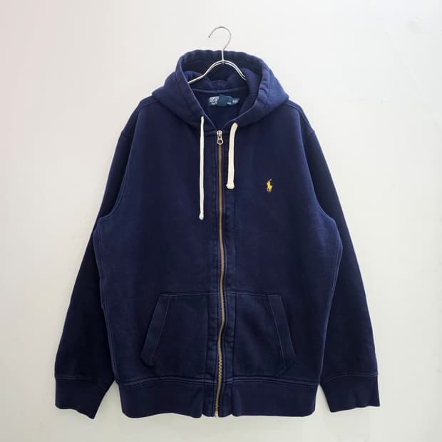 폴로 랄프로렌 써멀 후드집업 기모 네이비