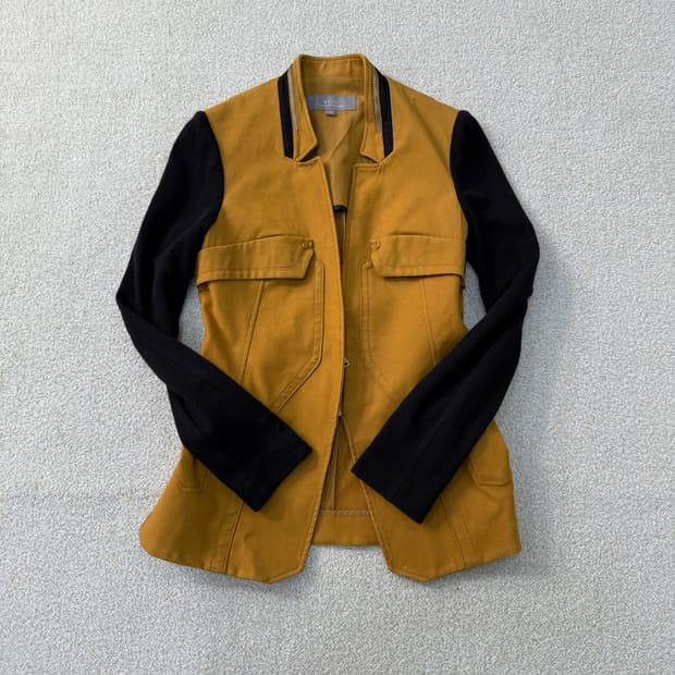 [55] VOV 여성 배색 자켓 0112T1