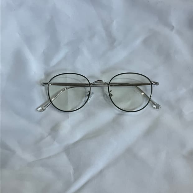 교수형초경량 실버탭 빈티지안경