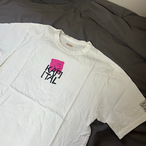 (L) 캐피탈 루키 쿠키 티셔츠 핑크 새상품