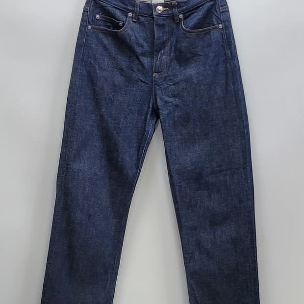A.P.C. 아페쎄 셀비지 생지 데님 칑바지 / 남 28 (여성가능) 
