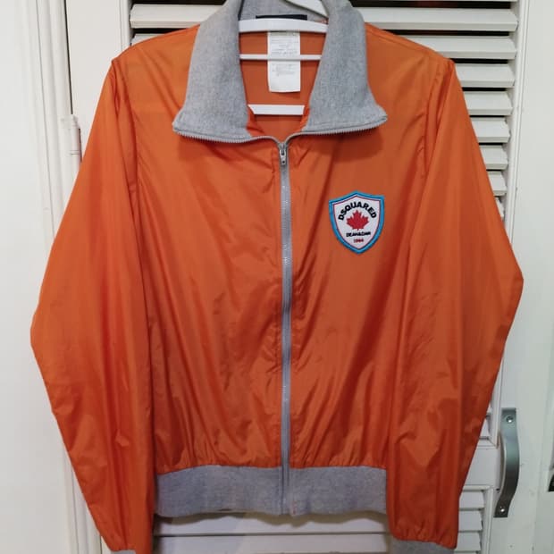 디스퀘어드 바람막이 블루종