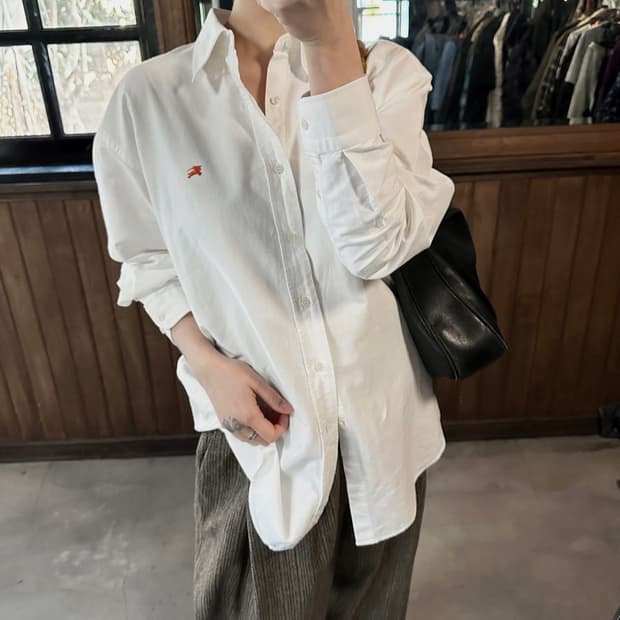 BURBERRY LONDON cotton oxford shirt