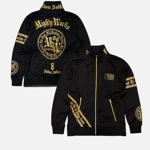 punk glitter printing jersey 