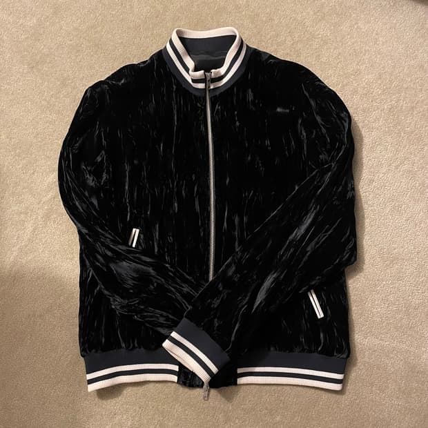 유스 크리즈 트랙 자켓 블랙 L