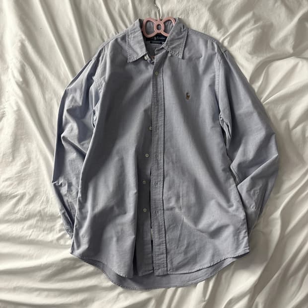 폴로 청 셔츠