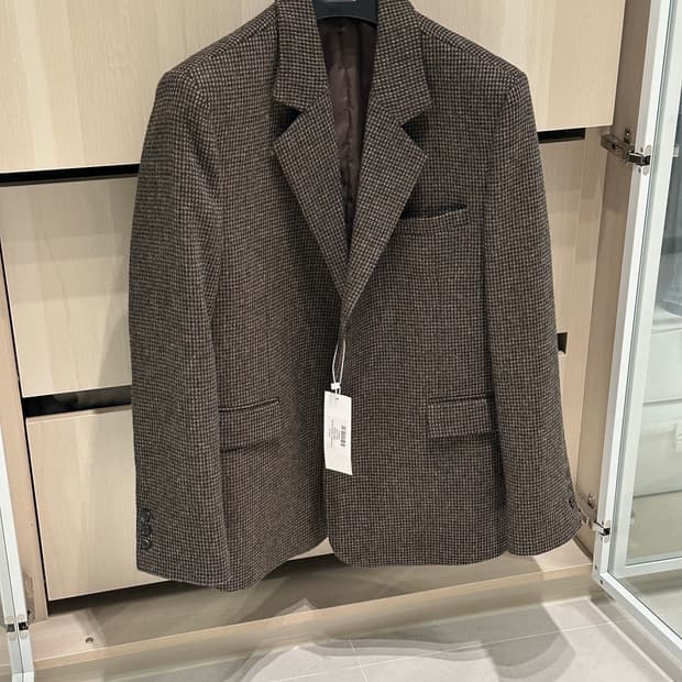 수아레 트윌 울 블레이저