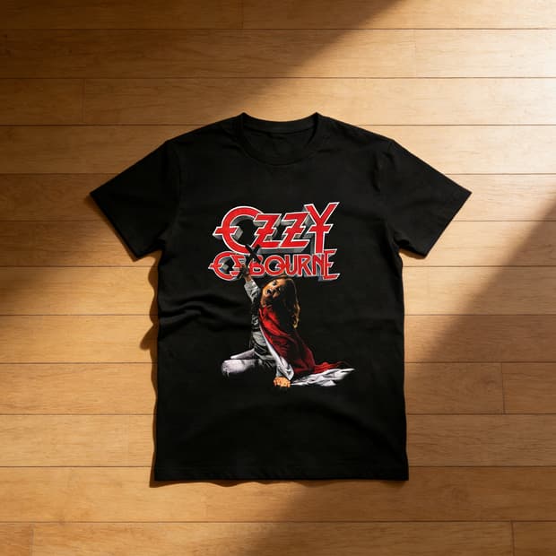[새상품 L사이즈] Ozzy Osbourne 커스텀 반팔 (락 레전드 클
