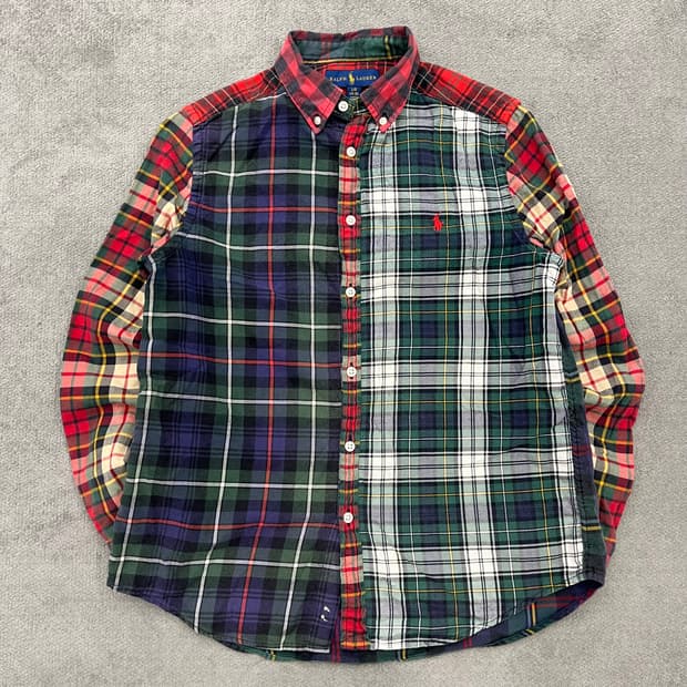 L 폴로 랄프로렌 멀티 체크 셔츠