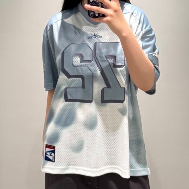 선러브 메쉬 티 (하늘색) M