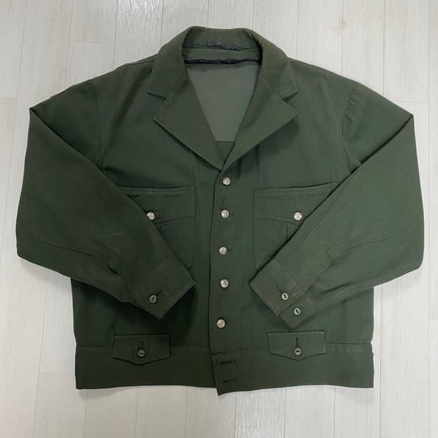빈티지 NYCTA / MABSTOA 유니폼 자켓 올리브 그린 워크 자켓