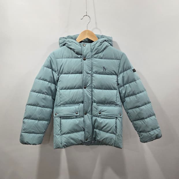 헤지스 키즈 덕다운 패딩 155/13Y