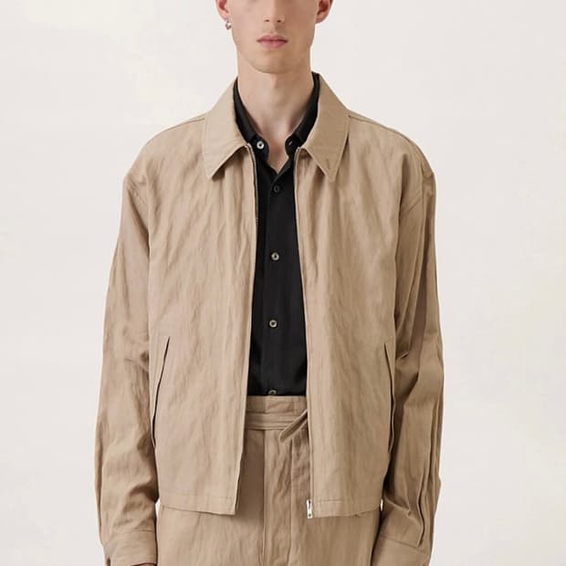 르메르 짚 블루종 48