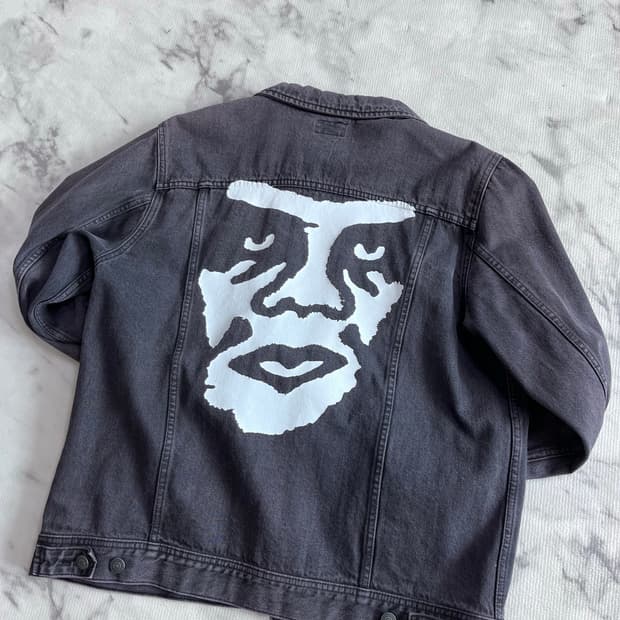 오베이 데님 자켓 L사이즈