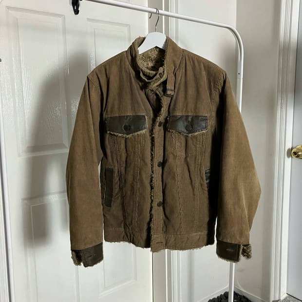 JPN 코듀로이 트러커 자켓