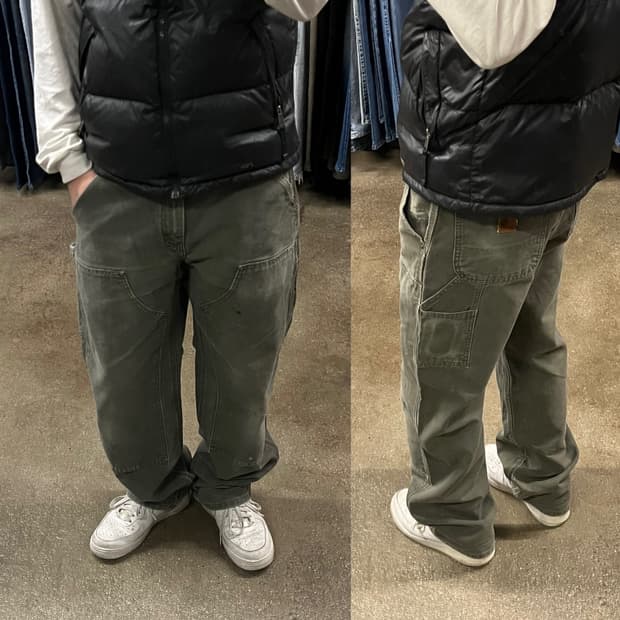 Carhartt 더블니 팬츠 (32“)