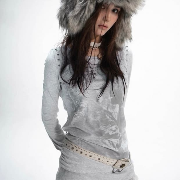 DoublePunch 레이스티셔츠