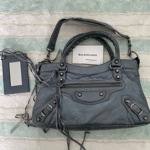 발렌시아가 퍼스트 시티백 모터백 