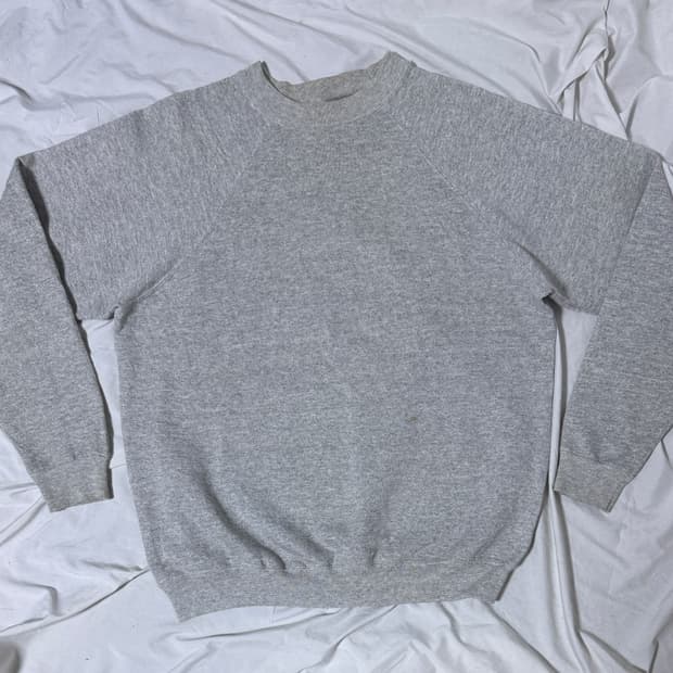 90s usa hanes 50 50 블랭크 스웨트셔츠