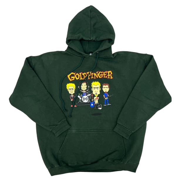 빈티지 00s GOLDFINGER 밴드 후디