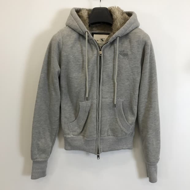 아베크롬비 Y2K 울프죠 후드집업 [여성M]