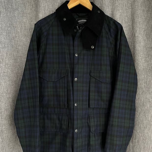 프리즘웍스 체크 헌팅 자켓/#3396