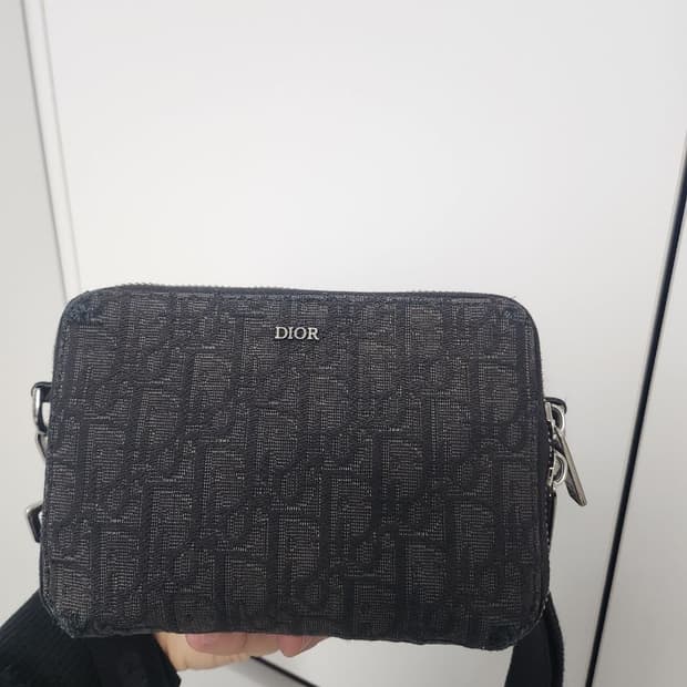 디올 오블리크 숄더백