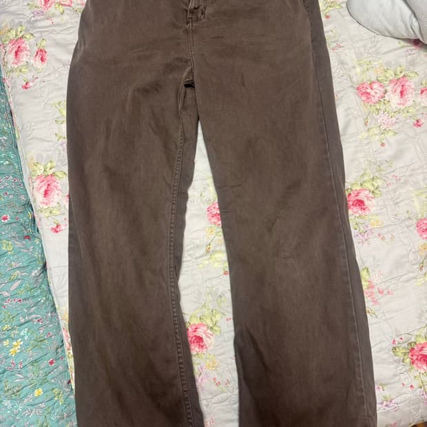 브라운야드 부츠컷데님 브라운 4