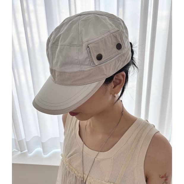 ca4la pocket cap 카시라 캡모자