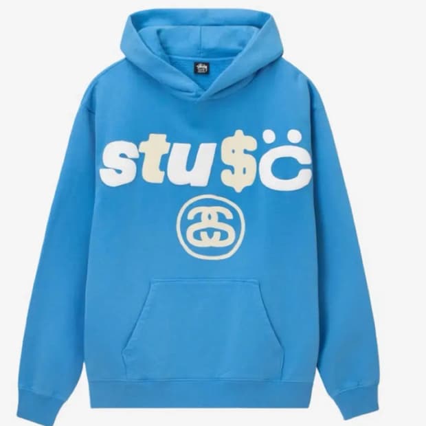 스투시 CPMF 콜라보 후드티 XL