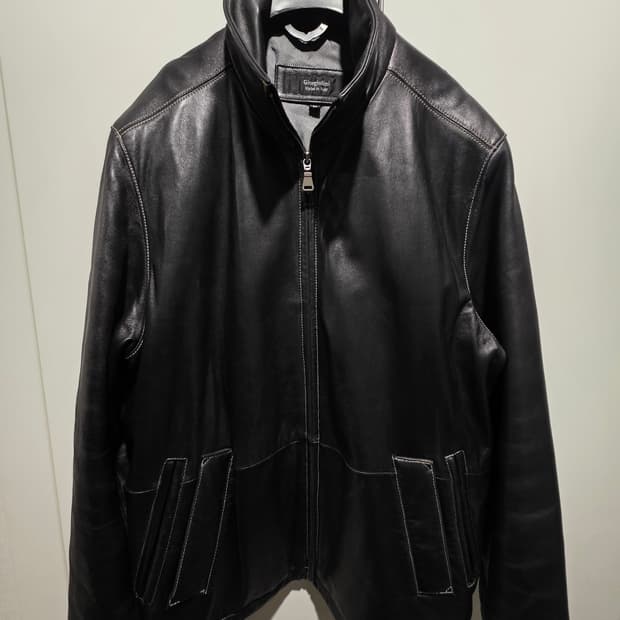 Giorgiolini 남성 가죽 자켓 L100