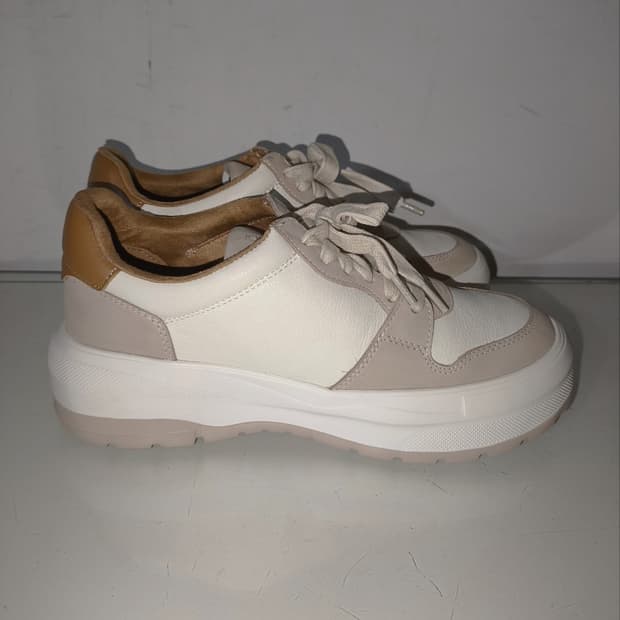 230mm 락포트 램스킨 가죽 스니커즈 키높이 