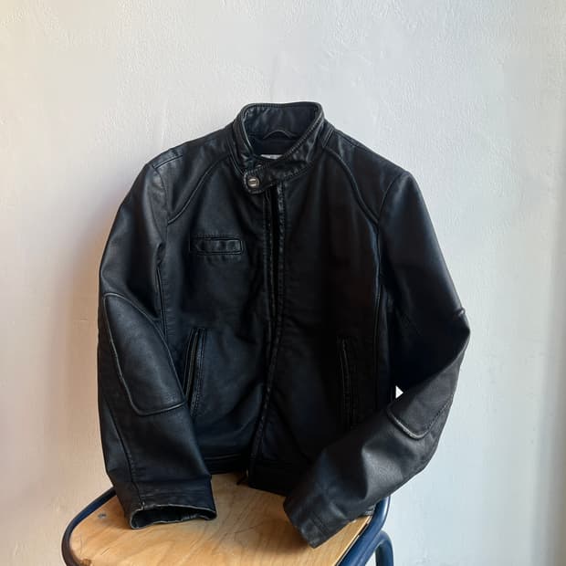 Armani teen Leather Jacket ( ~55 )