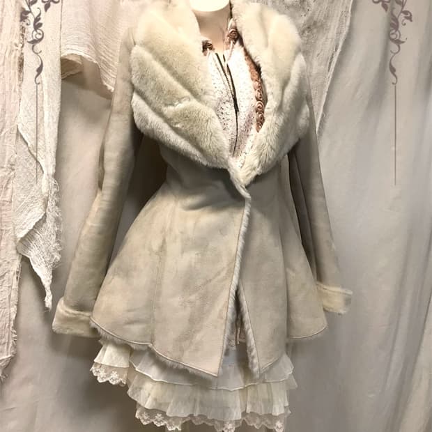 Egoist Dress Detail coat