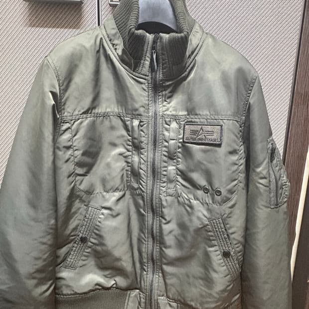 알파인더스트리 ma-1  일본 빈티지