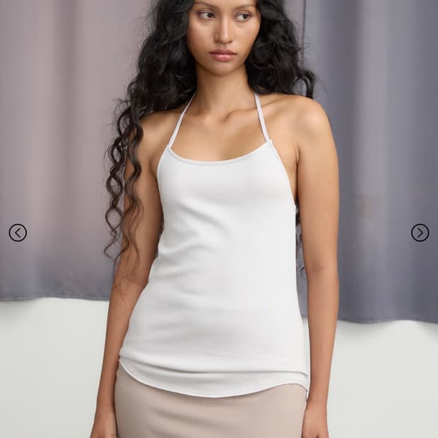 키야기 mawa halter top silver