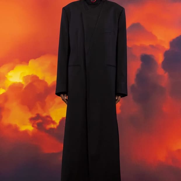 베트멍 카라리스 테일러드 울/캐시미어 코트 M사이즈