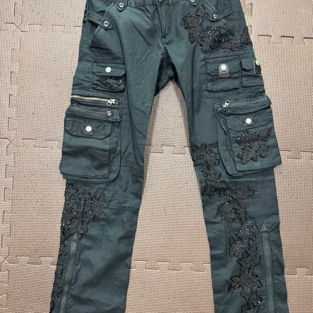 Ralph Lauren vintage 비딩 카고팬츠