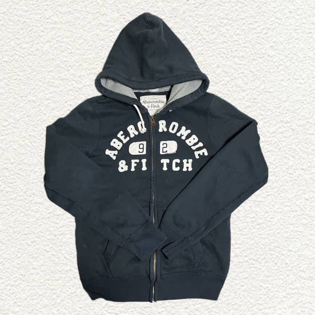 아베크롬비 네이비 후드집업 XL