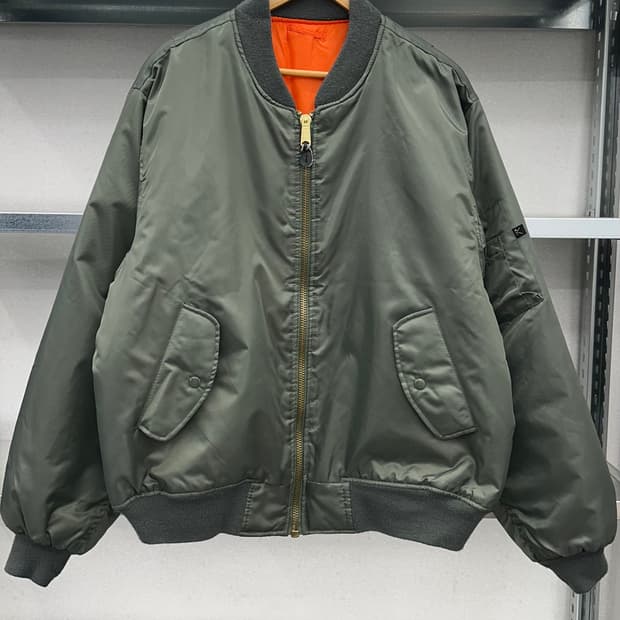 (2XL)로스코 양면 항공 점퍼-M1305