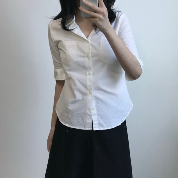 폴로 랄프로렌 화이트 셔츠