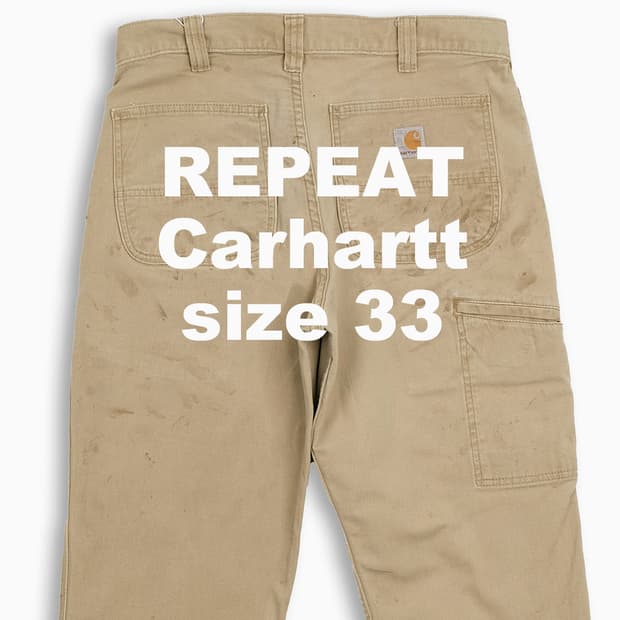 빈티지 칼하트 102291 33 인치 CH2913203