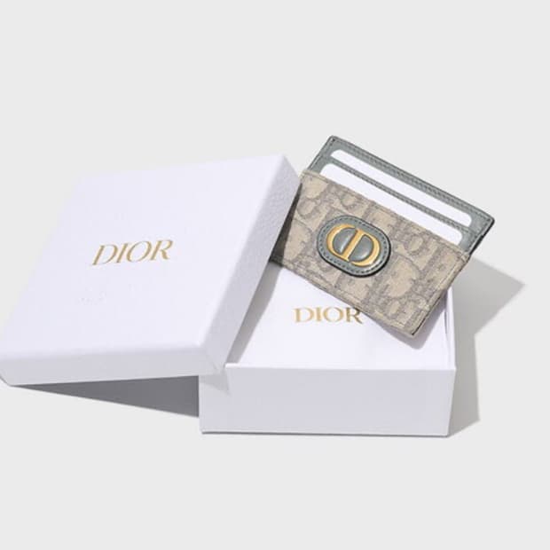 디올 30 CD 몽테인 오블리크 카드지갑