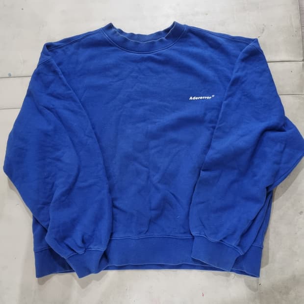 아더에러 초창기 블루 맨투맨 3