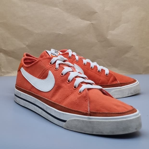 나이키 코트레거시 오렌지 스니커즈255