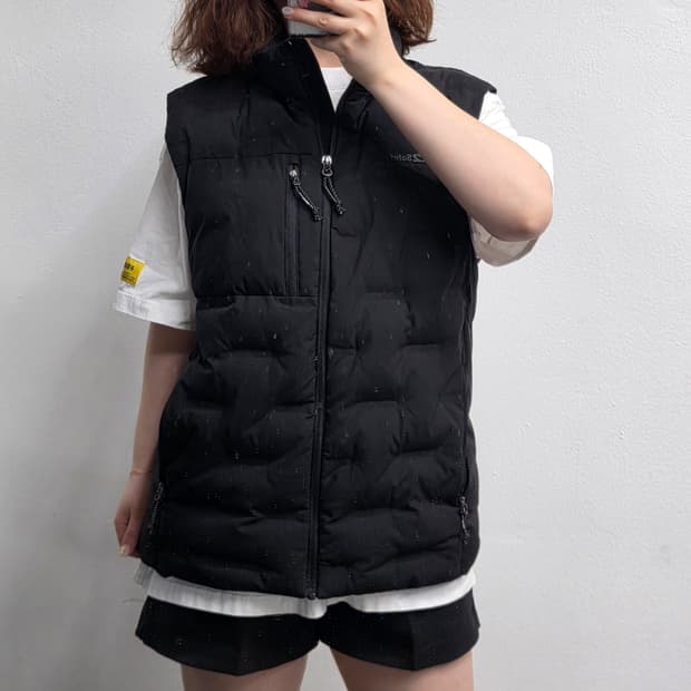 [프립]L/ K2 패딩조끼 블랙