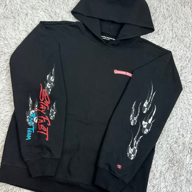 [L] 백화점판 정품 크롬하츠 X 매티보이 스테이 페스트 후드티