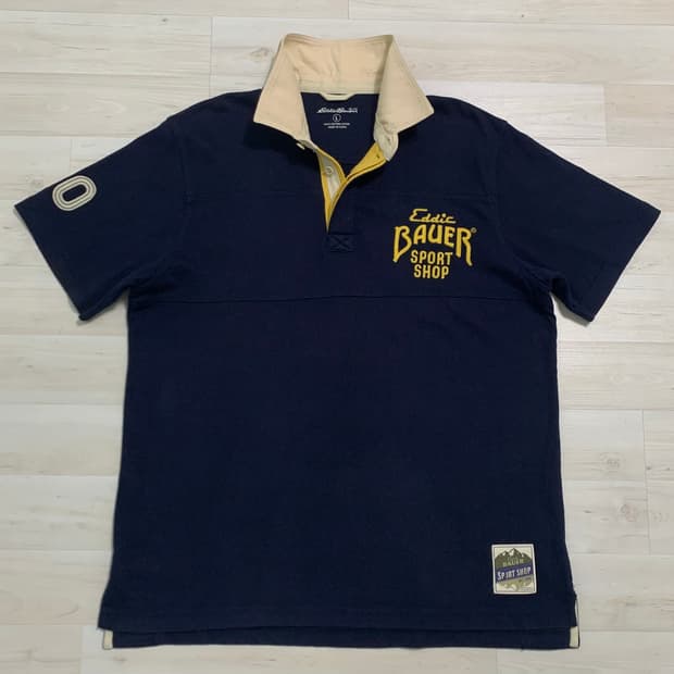 에디바우어 Eddie bauer 럭비 피케 티셔츠