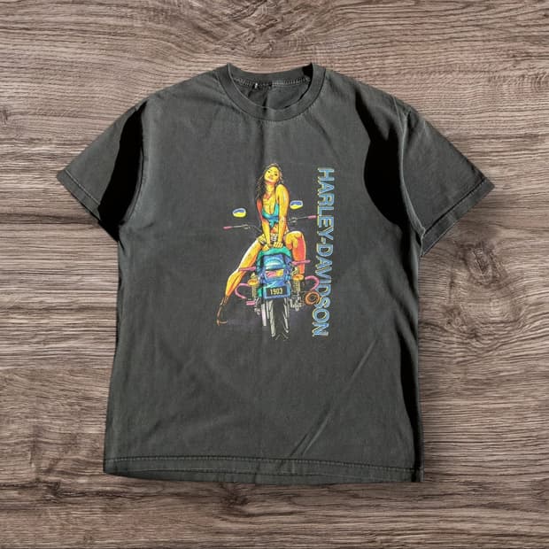 Harley Davidson Printed T-shirt