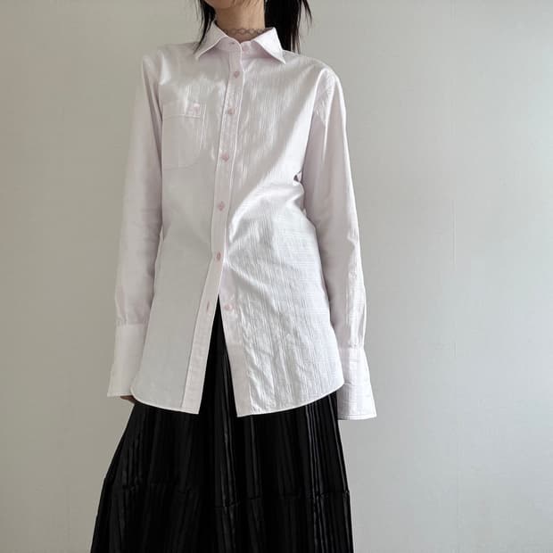 pink shirt, burberry black label